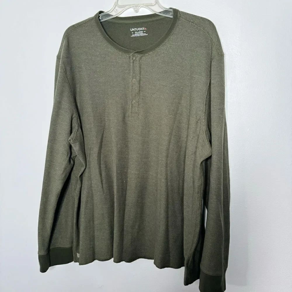 Untuckit green shirt size XXL
